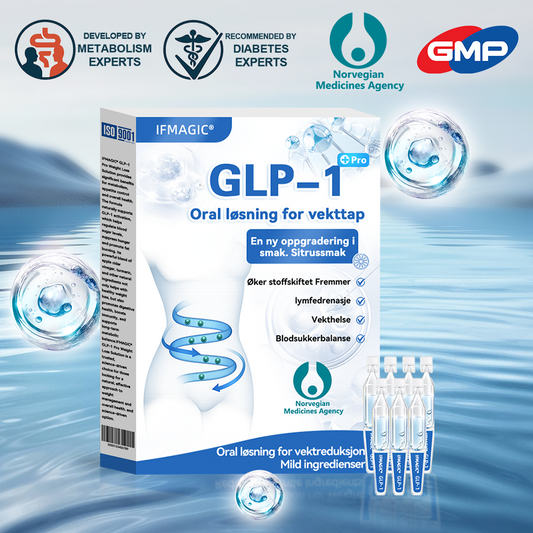 𝐈𝐅𝐌𝐀𝐆𝐈𝐂® 𝐆𝐋𝐏-𝟏 𝐏𝐫𝐨 𝐎𝐫𝐚𝐥 𝐥ø𝐬𝐧𝐢𝐧𝐠 𝐟𝐨𝐫 𝐯𝐞𝐤𝐭𝐭𝐚𝐩🔥🔥Én dose daglig – se resultater i løpet av 7 dager⏱️Passer for fedme, hjerte- og karsykdommer, diabetes, søvnapné, høyt kolesterol og blodfett, leddproblemer og diverse andre tilstander💧