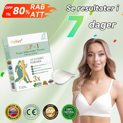 Begrenset 30 % rabatt⏰𝑂𝑦𝑖𝑘𝑒𝑦® 𝐺𝐿𝑃-1 𝑁𝑎𝑛𝑜 𝑀𝑖𝑘𝑟𝑜𝑛å𝑙𝑒𝑟 𝑃𝑙𝑎𝑠𝑡𝑒𝑟 𝑉𝑒𝑘𝑡𝑡𝑎𝑝 𝑜𝑔 ℎ𝑒𝑙𝑠𝑒👍👍👍（𝐼𝑛𝑔𝑒𝑛 𝑠𝑚𝑒𝑟𝑡𝑒, 𝑙𝑖𝑛𝑑𝑟𝑖𝑛𝑔 24/7 | 𝐺å 𝑛𝑒𝑑 9 𝑘𝑔 𝑅𝐴𝑆𝐾𝑇 | 90 % 𝑟𝑒𝑑𝑢𝑘𝑠𝑗𝑜𝑛 𝑖 𝑠𝑢𝑘𝑘𝑒𝑟 ）